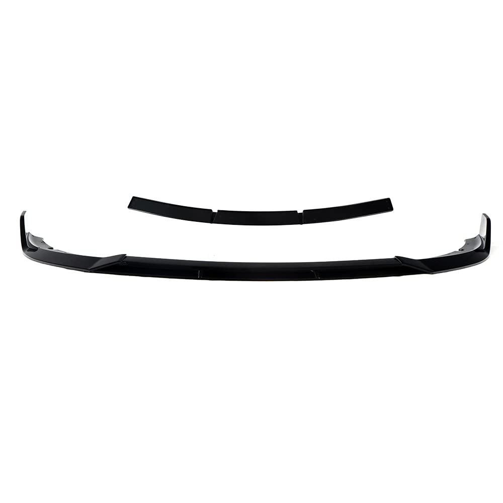 G-PLUS Front Bumper Lip Spoiler Air Chin Body Kit Spiltter Compatible with Dodge Charger 2015-2020 SRT Black