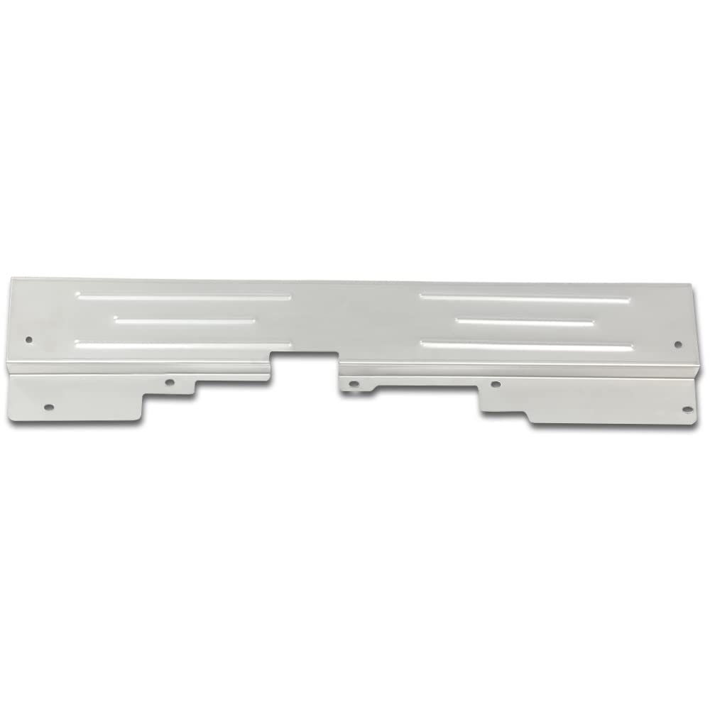 G-PLUS Radiator Support Mirror Stainless Steel Bead Rolled 1978-1988 Compatible with the radiator with Core Width approx 26" (Overall Width approx 31.5")