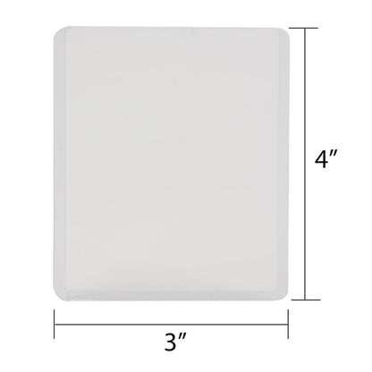 G-PLUS 25 Counts 3"X4" Top Loads Card Sleeves,Hard Plastic Baseball Card Protectors,Sportcards Football Game Cards Card Holder,Clear Collecting Trading Card Sleeves 1.5MM