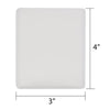G-PLUS 25PCS 3"X4" Top Loads Card Sleeves, Hard Plastic Baseball Card Protectors,Sportcards Football Game Cards Card Holder, Clear Collecting Trading Card Sleeves 1.5MM