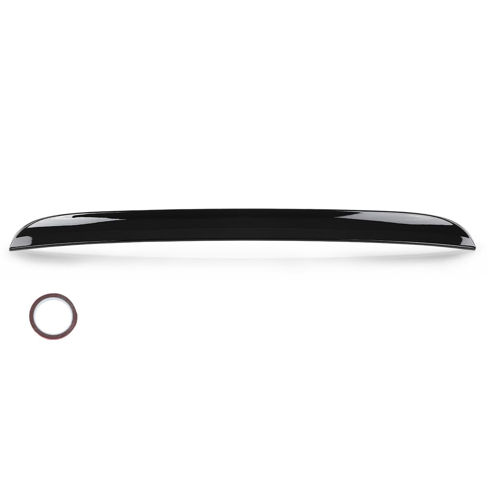 G-PLUS Rear Window Roof Spoiler Compatible with Dodge Charger All Models 2015-2024 Duckbill Style Gloss Black