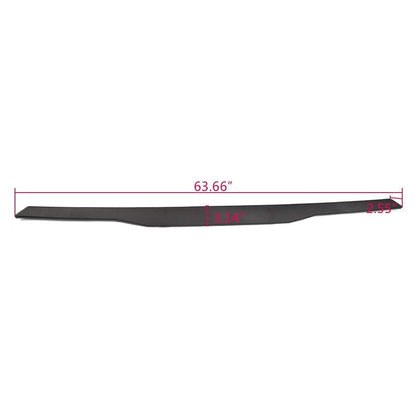 G-PLUS Tailgate Cover Cap Compatible with Nissan Titan Pickup 2004-2012 Top Protector Molding Trim ABS Plastic Replacement for 934867S200 93486-7S200