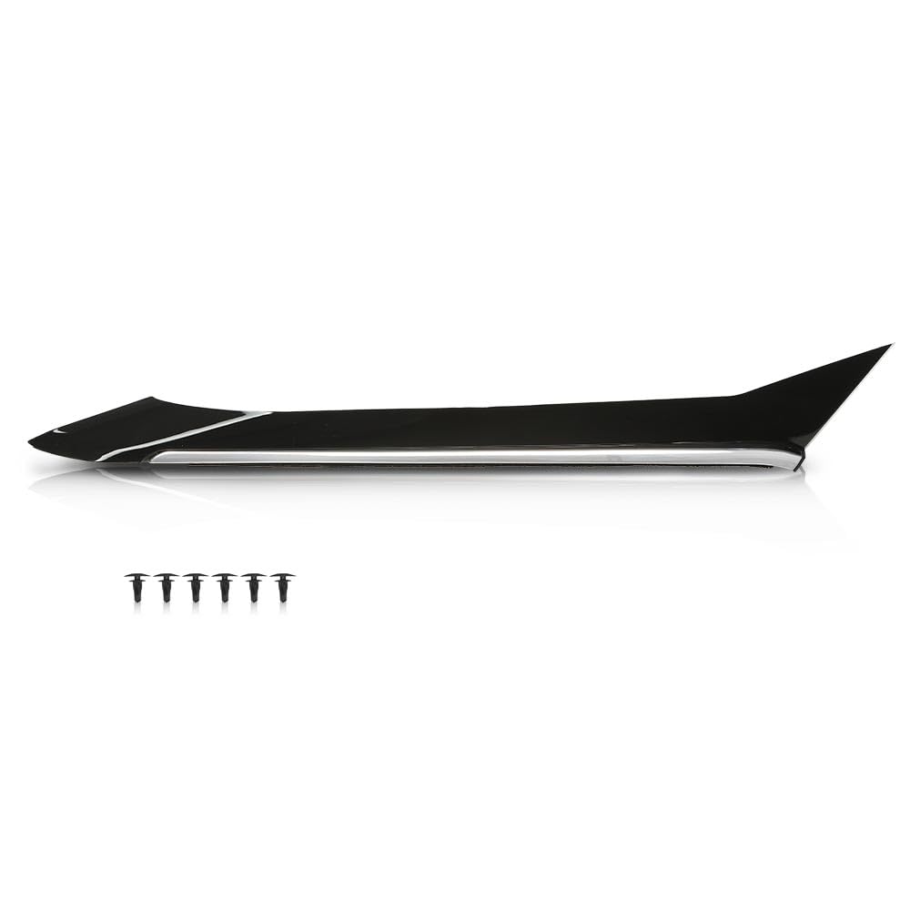 G-PLUS Pillar Molding Trim Rear Right Side Compatible with Nissan Maxima 2016-2021 788729DJ1A 788729DD0A