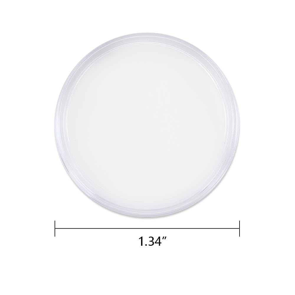 G-PLUS 30.6mm Coin Holders Capsule Fit for JFK Half Dollar w/Box Direct Fit Airtight 50