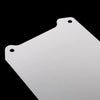 G-PLUS 1PC Heater Delete Panel Compatible with 71-77 Chevy Vega Silver