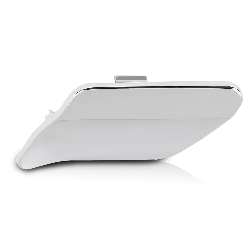 G-PLUS Front Right Side Bumper Tow Hook Eye Cover Compatible with Benz ML400 4Matic 2015 / ML550 4Matic 2013 Fit Benz ML550 Base 2012-2015 1668851223, MB1029126 Silver