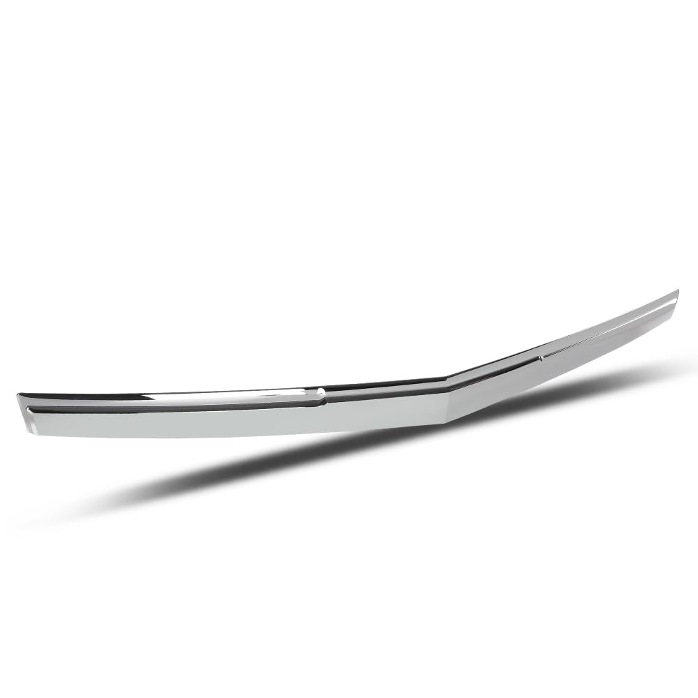 G-PLUS Hood Molding Trim Moulding Chrome Compatible with Cadillac Escalade/ESV 2015-2020, Fit for Models Without Sport Package 22956470, GM1235129