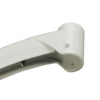 G-PLUS Pearl Handrail Compatible with Above Ground BiltMor Swimming Pool Ladder Step White Handrail