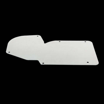G-PLUS A/C And Heater Delete Panel C3 Compatible with 1968-1982 Corvette Silver