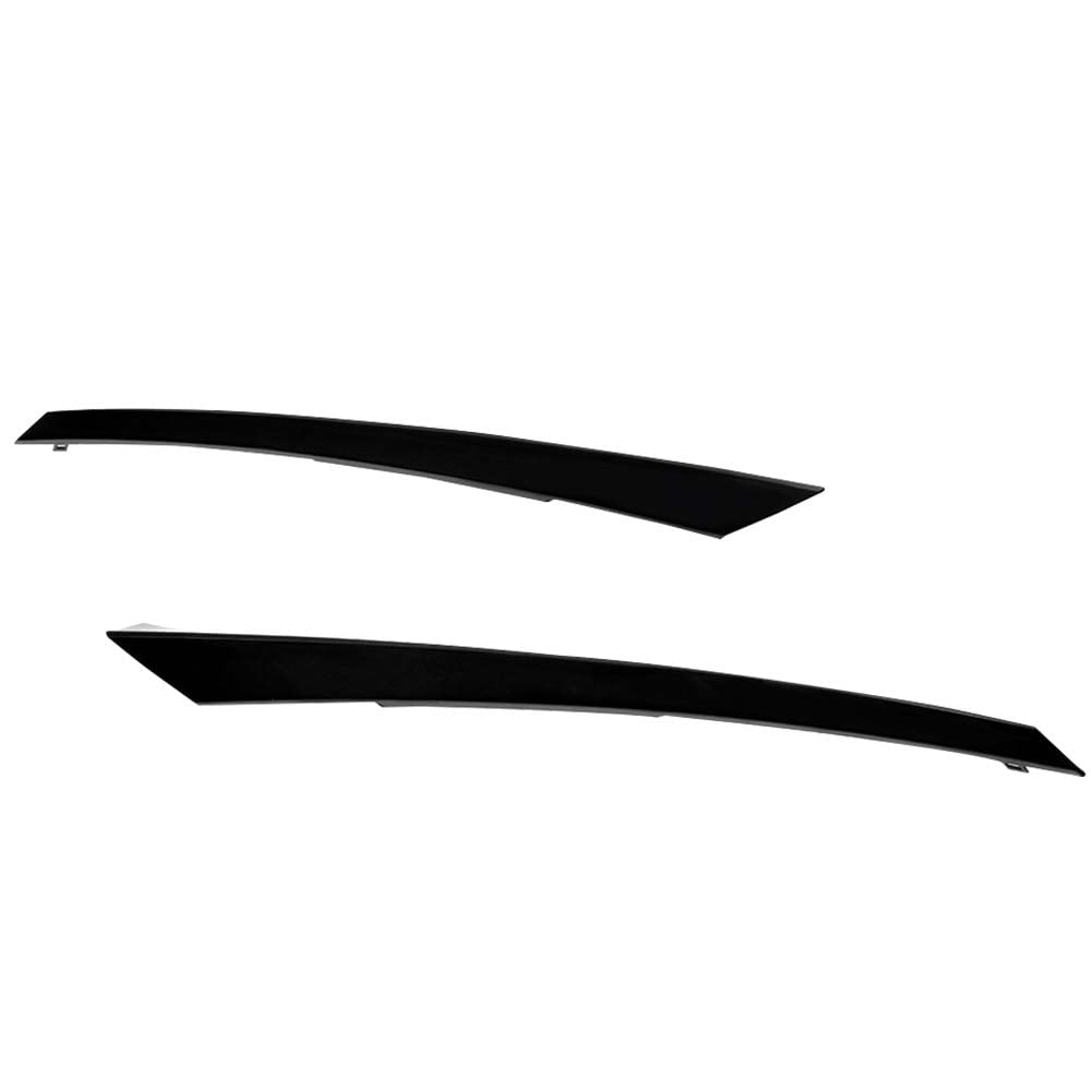 G-PLUS Front Bumper Grille w/Eye Lid Compatible with Honda Civic 10th Gen 2016 2017 2018 Front Upper Hood Grill Factory Style ABS Plastic
