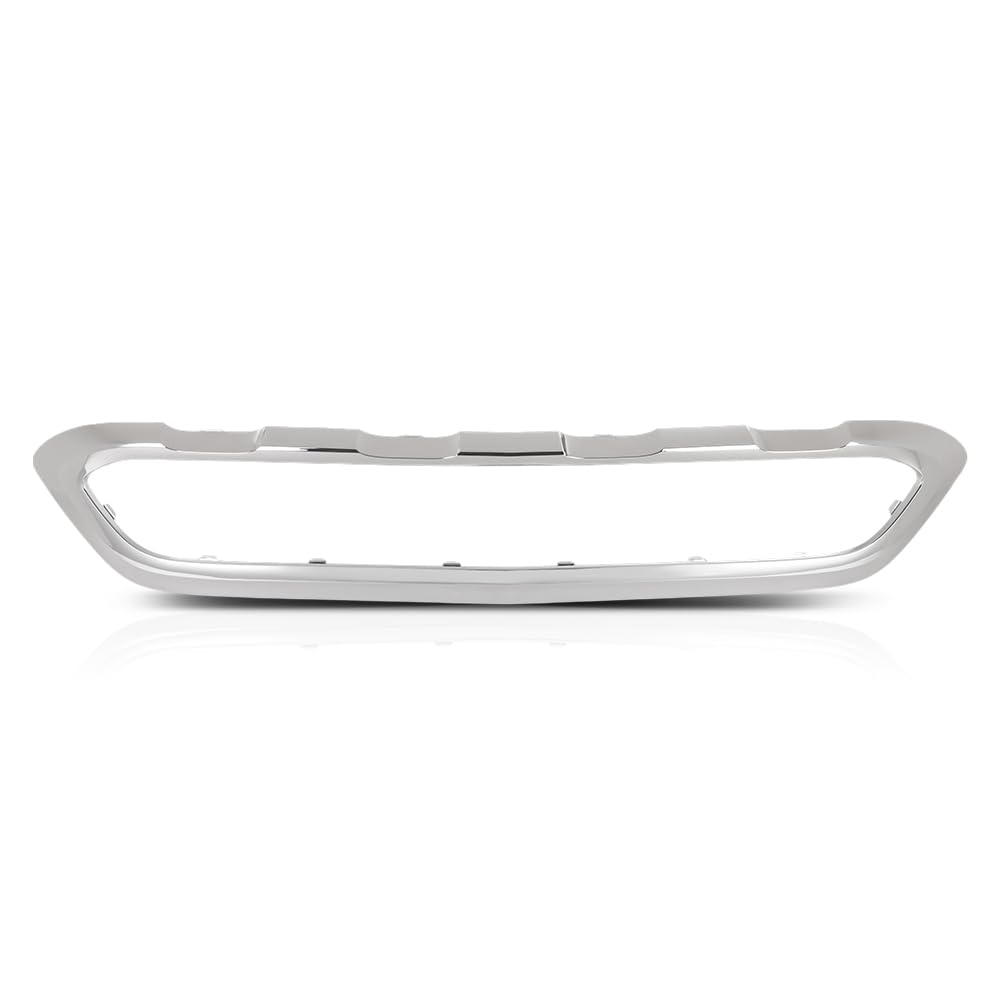 G-PLUS Front Bumper Face Bar Trim Molding Step Pad Compatible with Benz GLC300 (submodel: 4Matic, Base) 2017-2019 2538851625, MB1044145 Silver