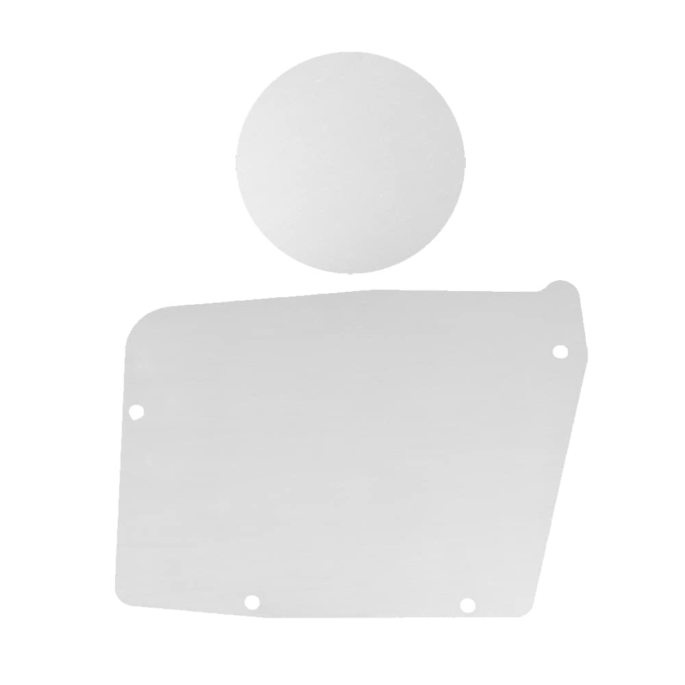 G-PLUS A/C Delete Panel Plate Compatible with 67-72 Chevy and GMC trucks equipped