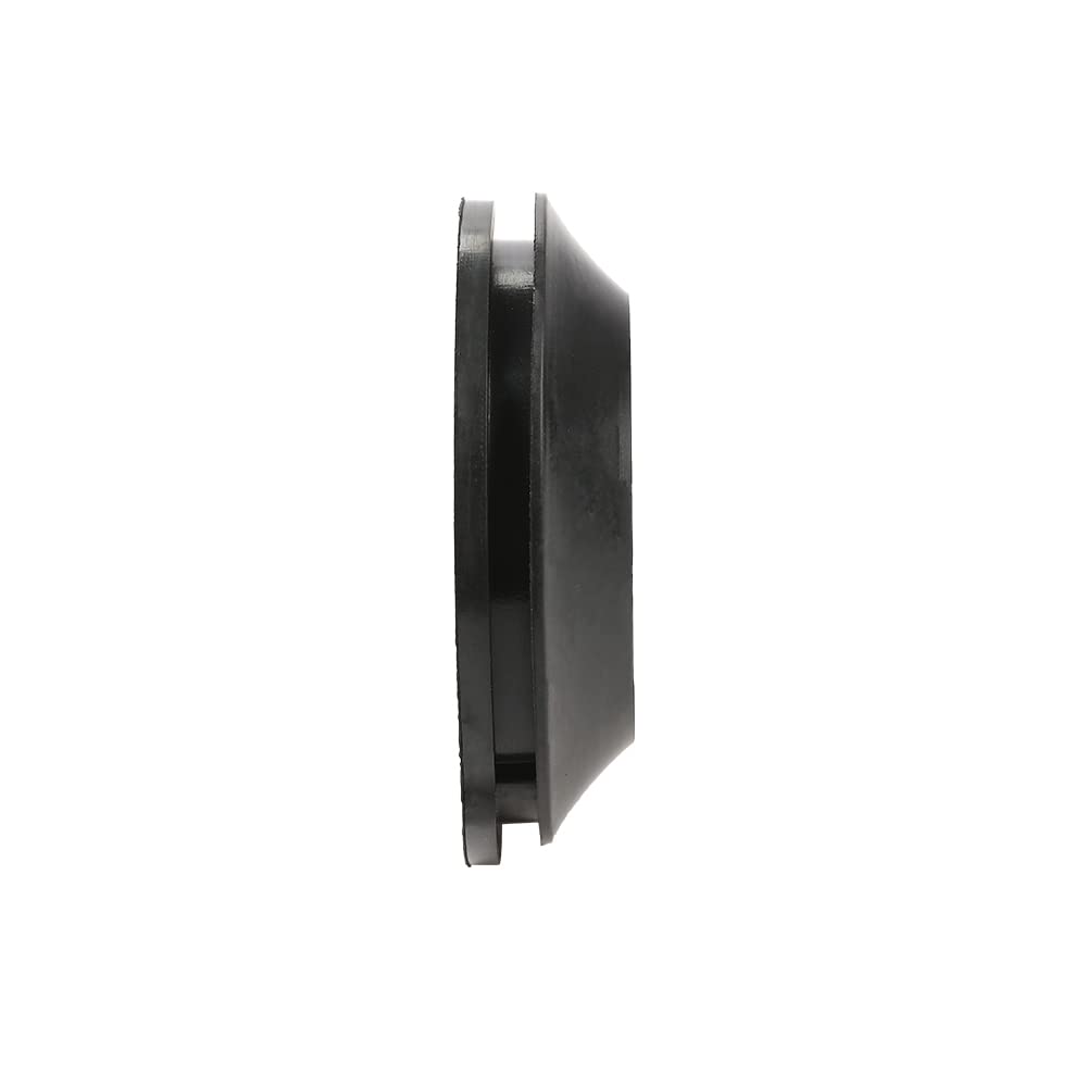 G-PLUS Fuel Gas Tank Filler Neck Grommet Compatible With Chevy/GMC 1967-1970,Truck Fuel Exterior Filler Fuel Door Tank Gas Cover Trim #3886792 Black