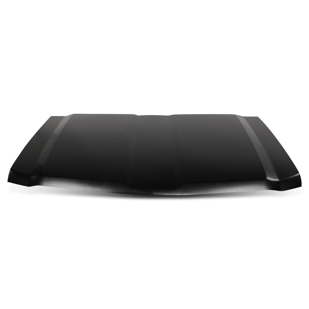 G-PLUS Front Hood Panel Compatible with Chevy Silverado 1500 2014 2015 GM1230451, 23271756 Primed Black