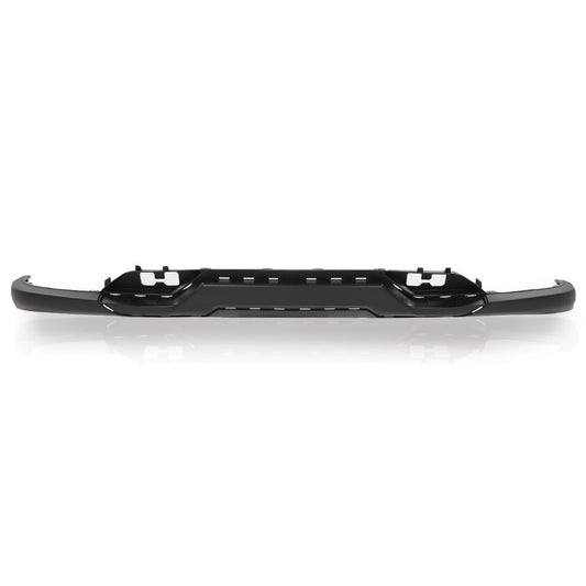 G-PLUS Front Bumper Valance Black Compatible with 2016-2018 Chevy Silverado 1500/2019 Silverado 1500 LD Textured w/Tow Hook Holes 84029800, GM1015135C