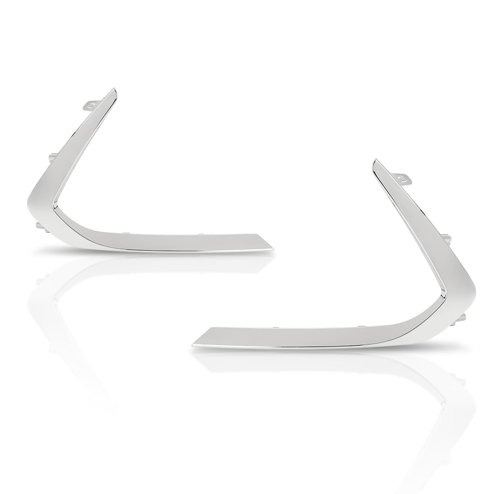 G-PLUS Front Bumper Moldings Right + Left 2pcs Compatible with Sonata 2020-2022 86595L0160