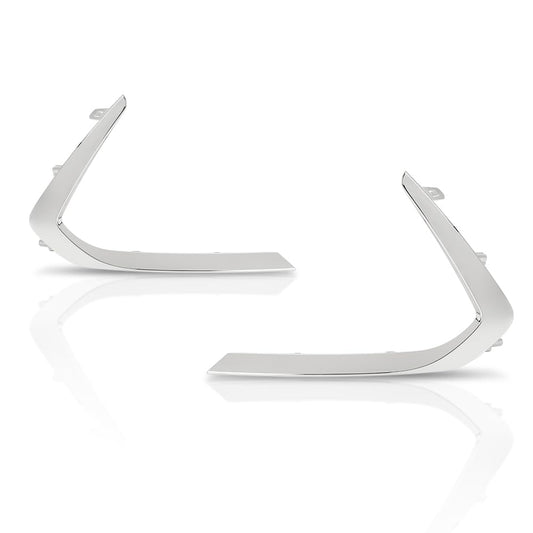 G-PLUS Front Bumper Moldings Right + Left 2pcs Compatible with Sonata 2020-2022 86595L0160