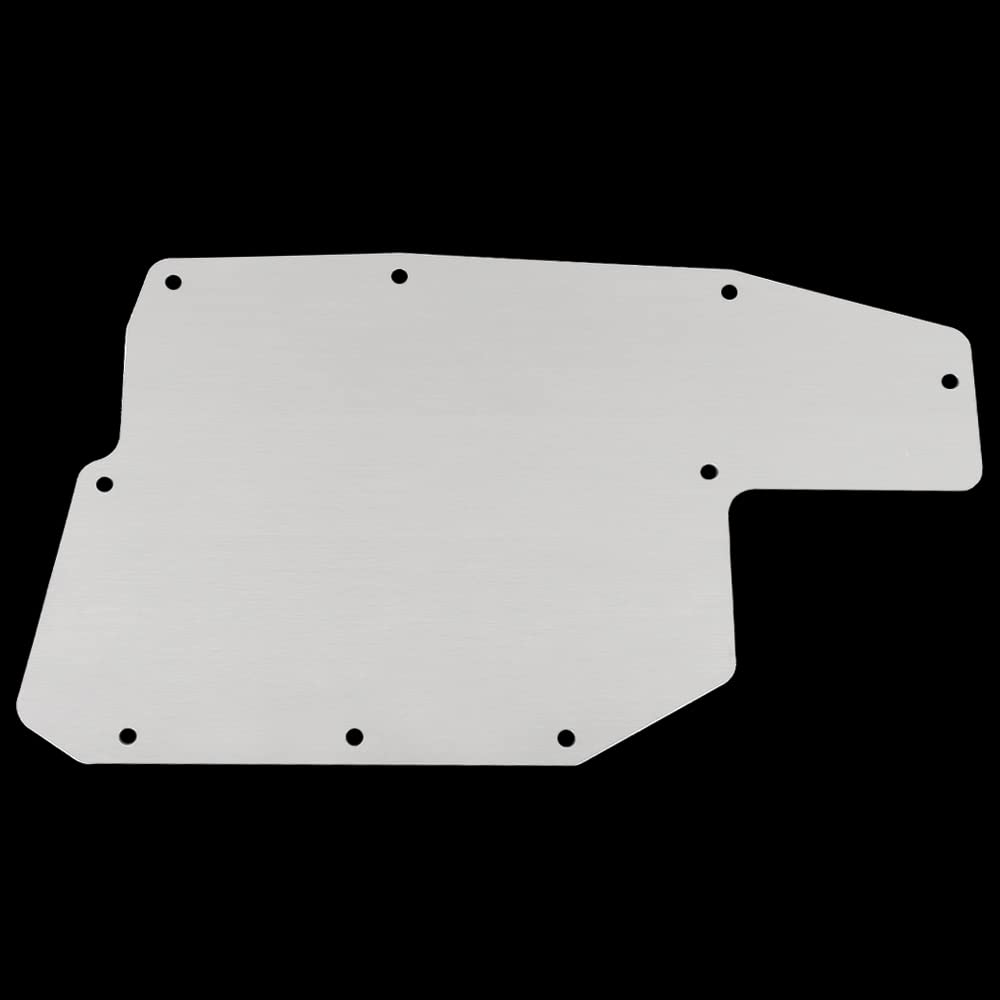 G-PLUS A/C And Heater Delete Panel Compatible with all 64 Impalas with A/C Silver