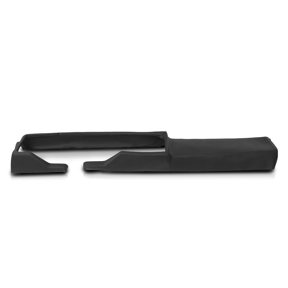 G-PLUS TPE Front Upper Dash Board Cover Compatible with Chevy Camaro 1979-1981 Black