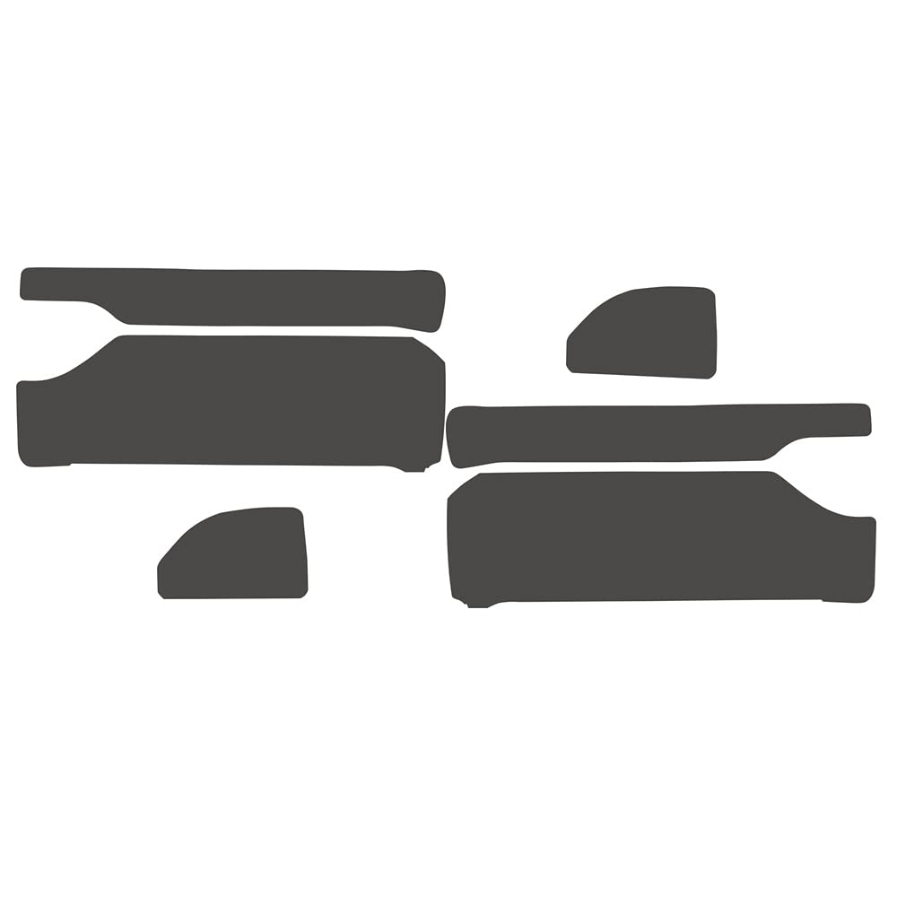G-PLUS Precut Vinyl Tint Cover Compatible with 2016 2017 2018 Chevy Silverado Headlights Headlamps (35% Light Smoke)