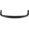Universal Fit CS Style PP Front Bumper Add on Lip Flat Splitter Plate Under Panel Unpainted Black Spoiler Splitter Valance Chin Bodykit - 67" L x 22" D