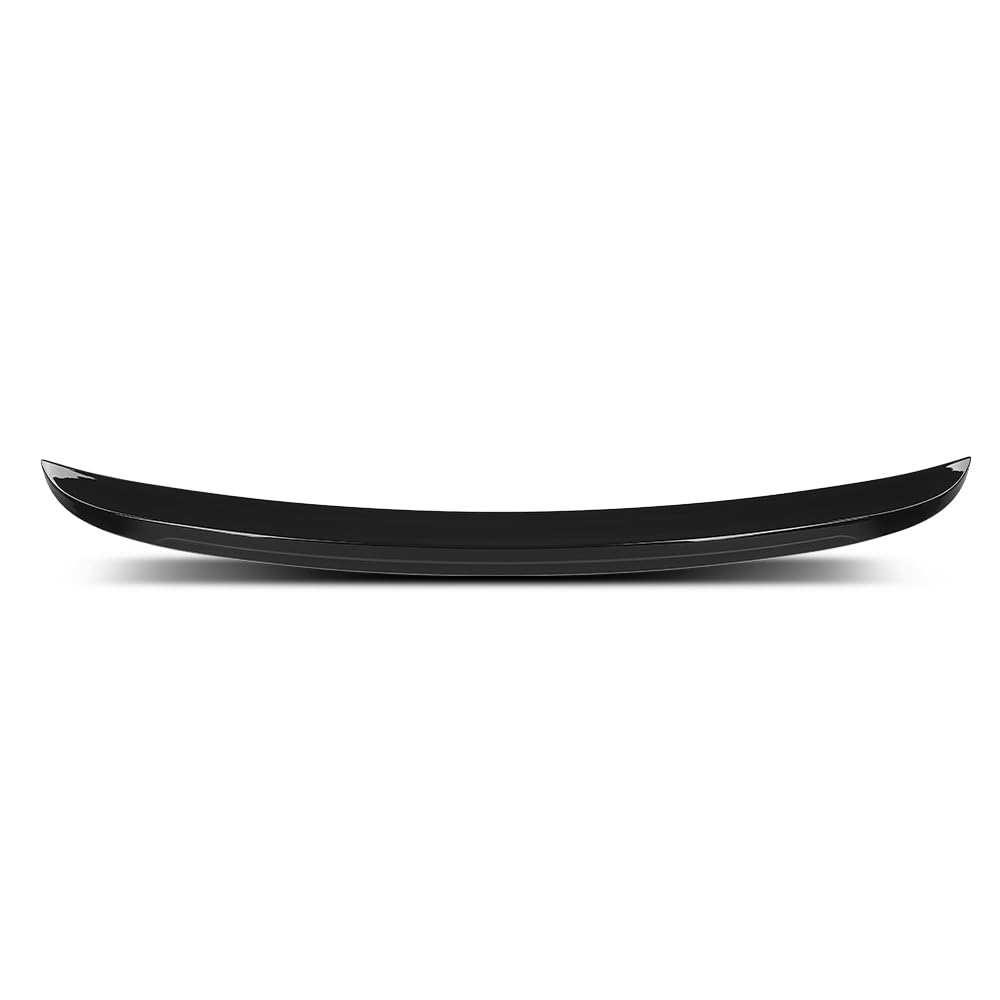 G-PLUS Rear Trunk Spoiler Wing Compatible with BMW 5-Series E60 Sedan 2004-2010 Fit BMW 525i 535i 550i M5 2004-2010 Not Fit E61 Touring Model Glossy Black