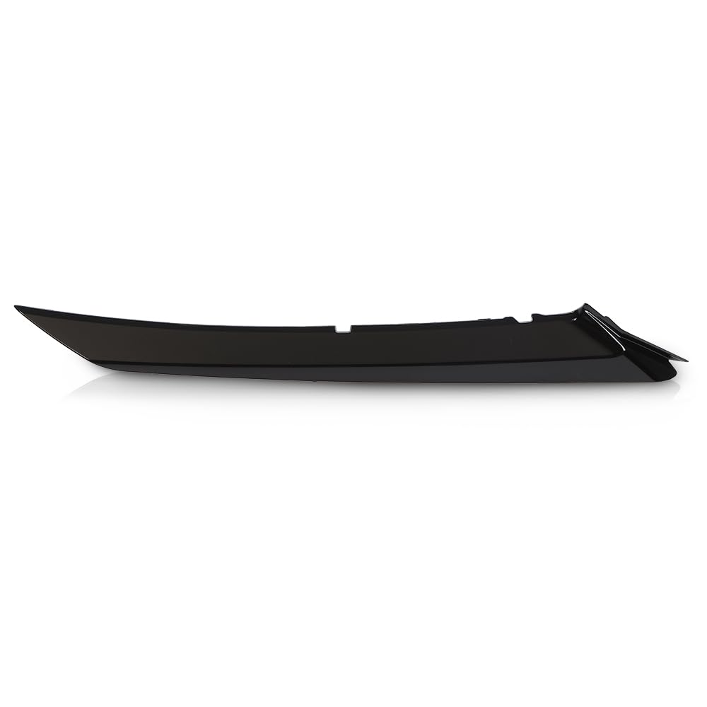 G-PLUS Front Right Headlight Trim Molding, Compatible with Toyota Camry SE XSE 2018-2024, Gloss Black, 5271206100, 5271233030