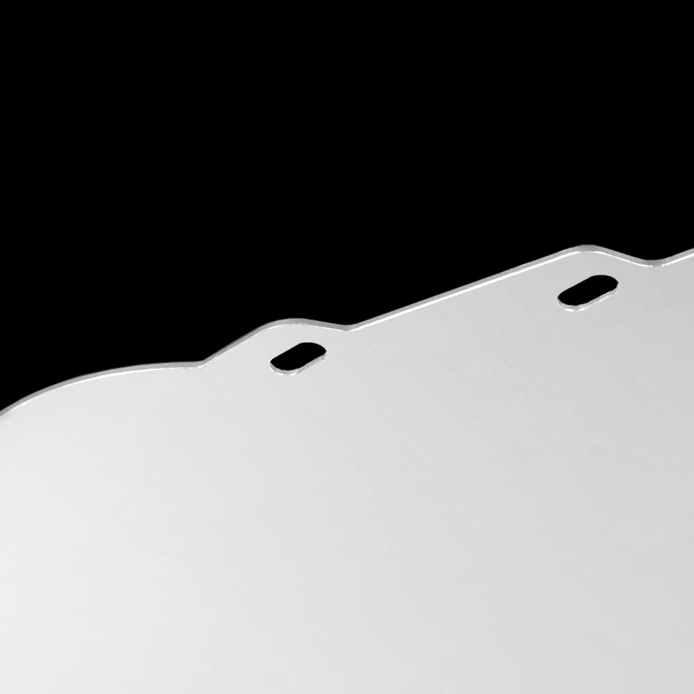G-PLUS A/C And Heater Delete Panel Plate Compatible with GTO 1968 1969 1970 1971 1972 with air conditioning Aluminum