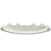 G-PLUS White Solid Door Handle Compatible with GE Dryer WE01X30378 WE1M1068 PS1177202 WE01X25878 Chrome ABS