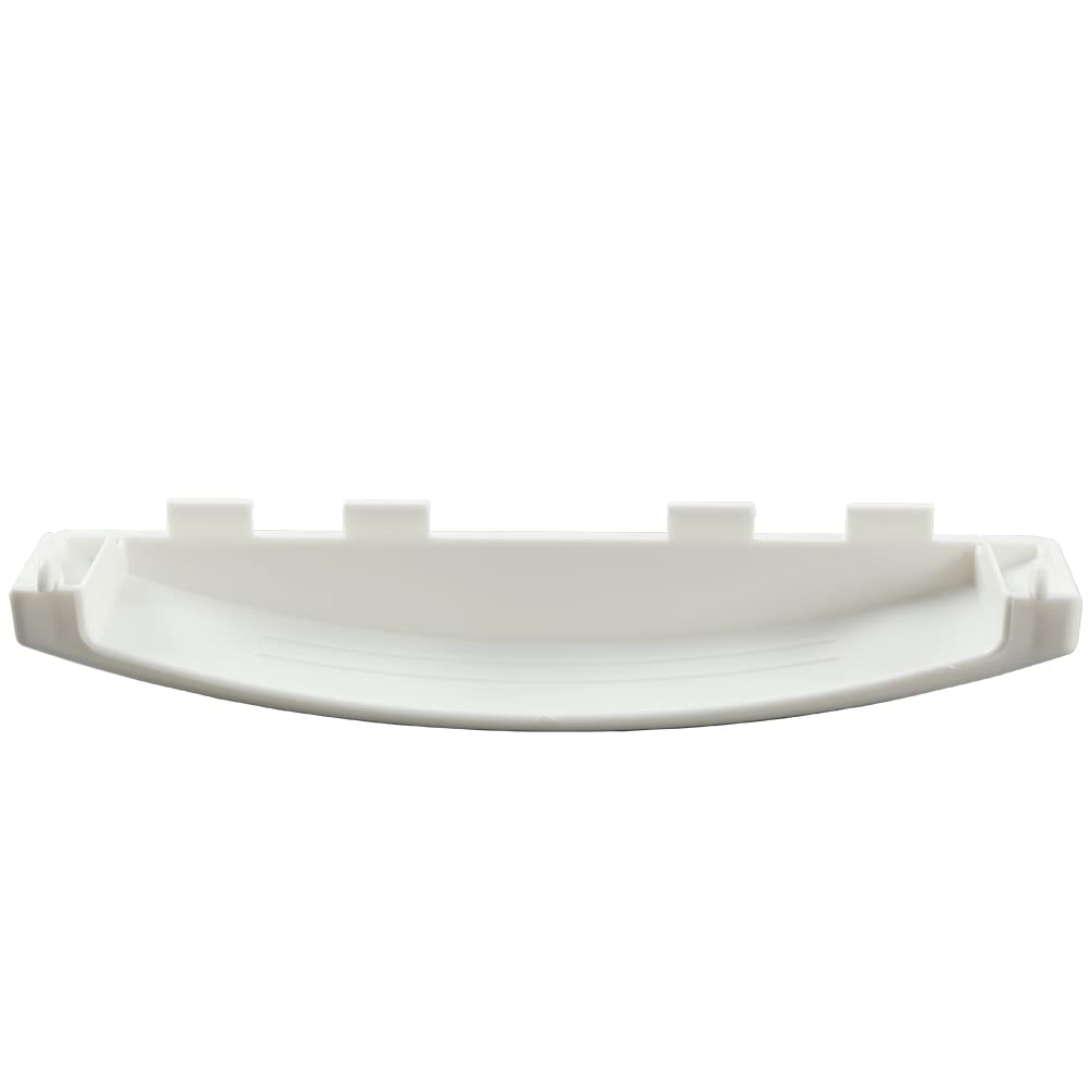 G-PLUS White Solid Door Handle Compatible with GE Dryer WE01X30378 WE1M1068 PS1177202 WE01X25878 Chrome ABS