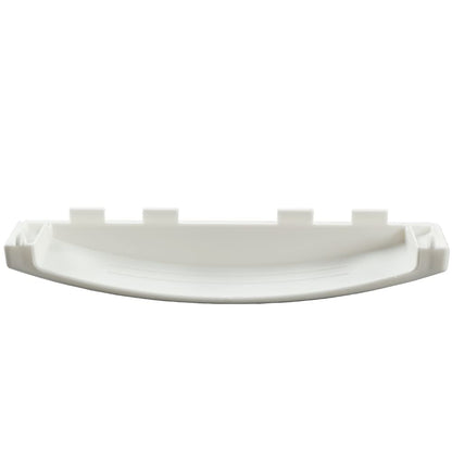 G-PLUS White Solid Door Handle Compatible with GE Dryer WE01X30378 WE1M1068 PS1177202 WE01X25878 Chrome ABS