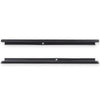 G-PLUS Black Rear Outer Window Sweep Felt Kit Compatible with Chevy Silverado GMC Sierra 1500/2500/3500 2001-2007,Fit Chevy Suburban Avalanche 1500/2500 2002-2006,Fit GMC Yukon 2001-2006 2PCS
