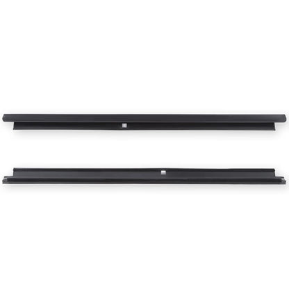 G-PLUS Black Rear Outer Window Sweep Felt Kit Compatible with Chevy Silverado GMC Sierra 1500/2500/3500 2001-2007,Fit Chevy Suburban Avalanche 1500/2500 2002-2006,Fit GMC Yukon 2001-2006 2PCS