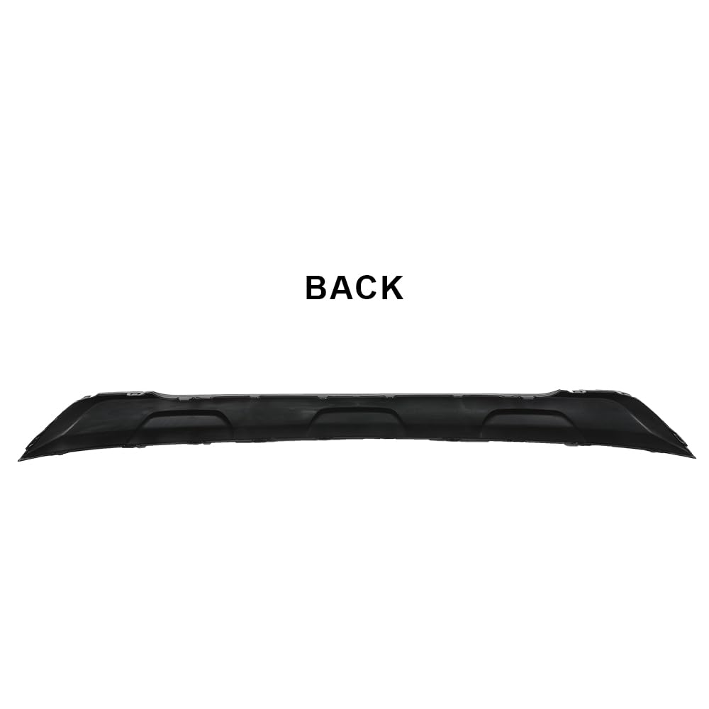 G-PLUS Black Front Lower Valance Skid Plate Compatible with Chevy Trax 2017-2021 42392740 GM1095210