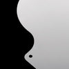 G-PLUS 1PC Heater Delete Panel Compatible with 71-77 Chevy Vega Silver
