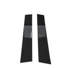 G-PLUS Door Trim Pillar Posts 6PCS for VW Jetta MK5 2006-2010 Gloss Black Side View