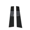 G-PLUS Sedan Door Trim Pillar Posts Compatible with 2006-2010 VW Jetta MK5 Gloss Black 6pcs Set