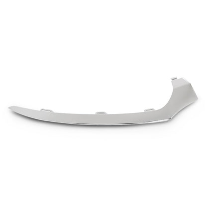 G-PLUS Front Outer Bumper Molding Driver Side Compatible with Benz C300 (submodel: 4Matic, Base) 2015-2018 For Models With AMG Styling Package, Without Night Package 2058851374