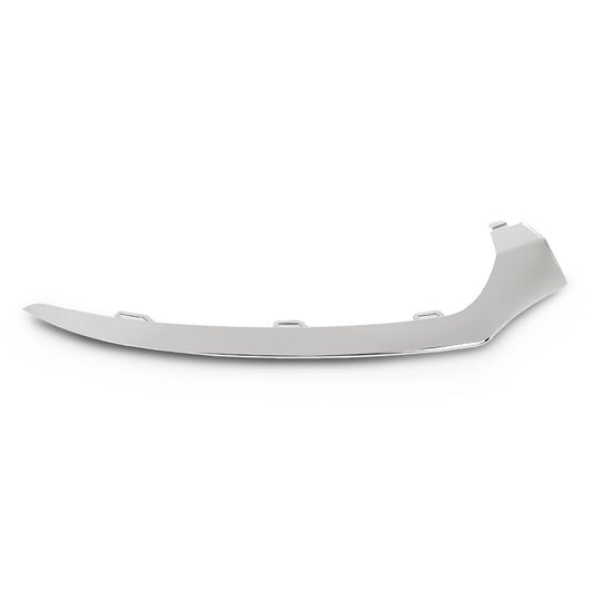 G-PLUS Front Outer Bumper Molding Driver Side Compatible with Benz C300 (submodel: 4Matic, Base) 2015-2018 For Models With AMG Styling Package, Without Night Package 2058851374