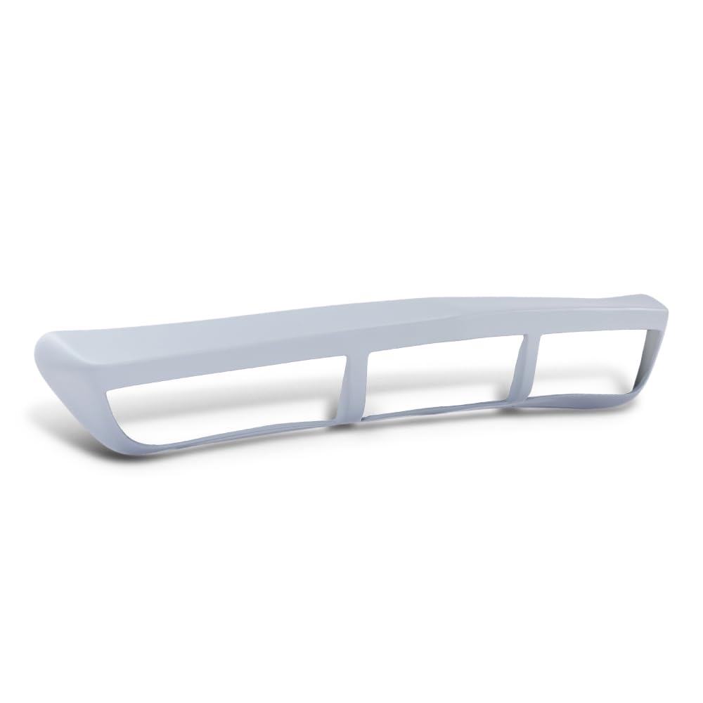 G-PLUS Front Bumper Face Bar Grille Compatible with Chevy Corvette 1973-1974 CJ5Z17K83BA, 6263597 Gray