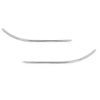 G-PLUS Front Bumper Trim Molding Left +Right Compatible with Benz C250 Base Coupe 2-Door 2012-2015,A2048853721
