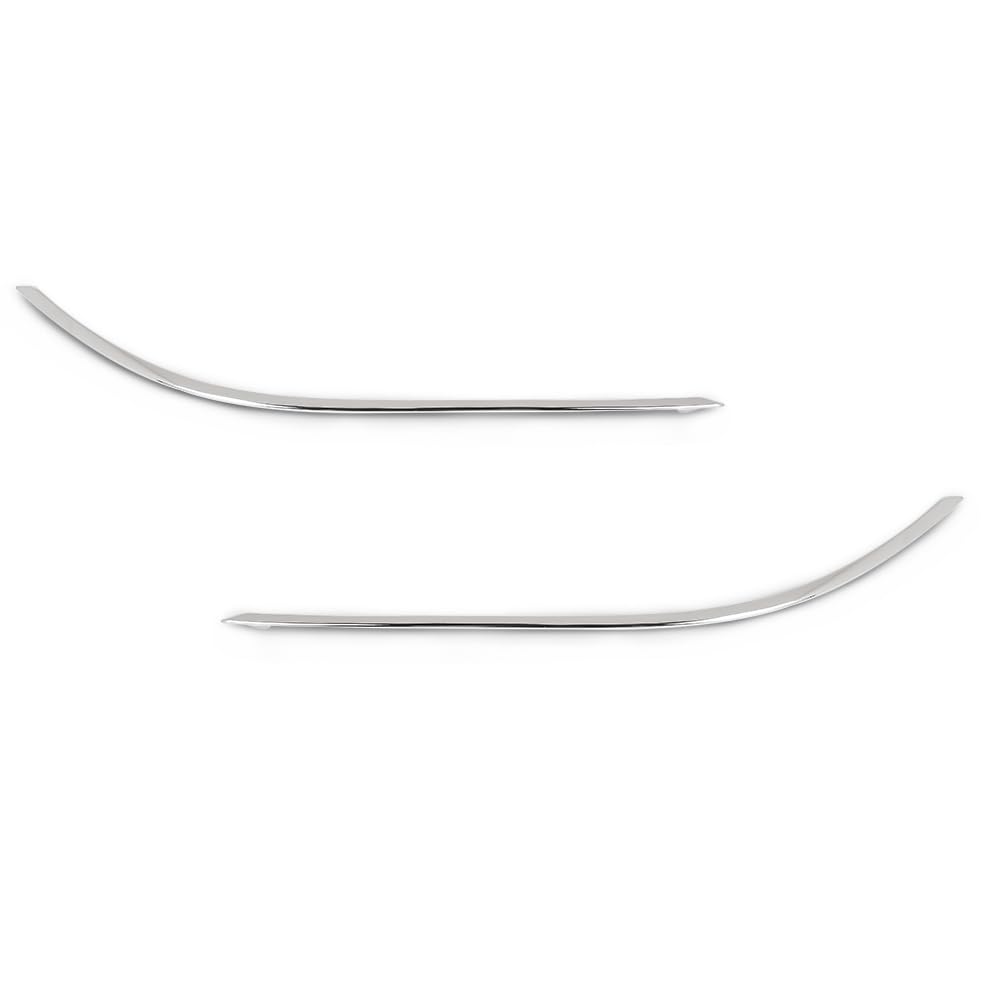 G-PLUS Front Bumper Trim Molding Left +Right Compatible with Benz C250 Base Coupe 2-Door 2012-2015,A2048853721