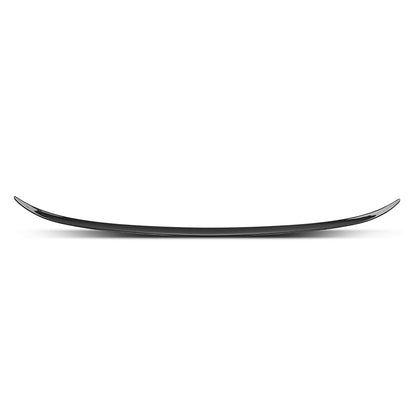 G-PLUS Rear Trunk Spoiler Wing Compatible with BMW F10 5 Series 4 Door Sedan Model 2011-2015 Fit BMW F10 M5 Sedan 2011-2015 Not Fit Wagon Model Trunk Spoiler Wing Carbon Fiber Black