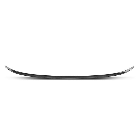 G-PLUS Rear Trunk Spoiler Wing Compatible with BMW F10 5 Series 4 Door Sedan Model 2011-2015 Fit BMW F10 M5 Sedan 2011-2015 Not Fit Wagon Model Trunk Spoiler Wing Carbon Fiber Black