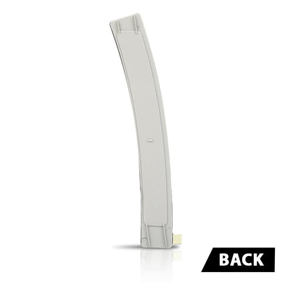 G-PLUS Front Driver Left Bumper Reflector Cover Compatible with BMW F01 F02 7-Series 2009-2015 63147191111, 63 14 7 191 111 Yellow