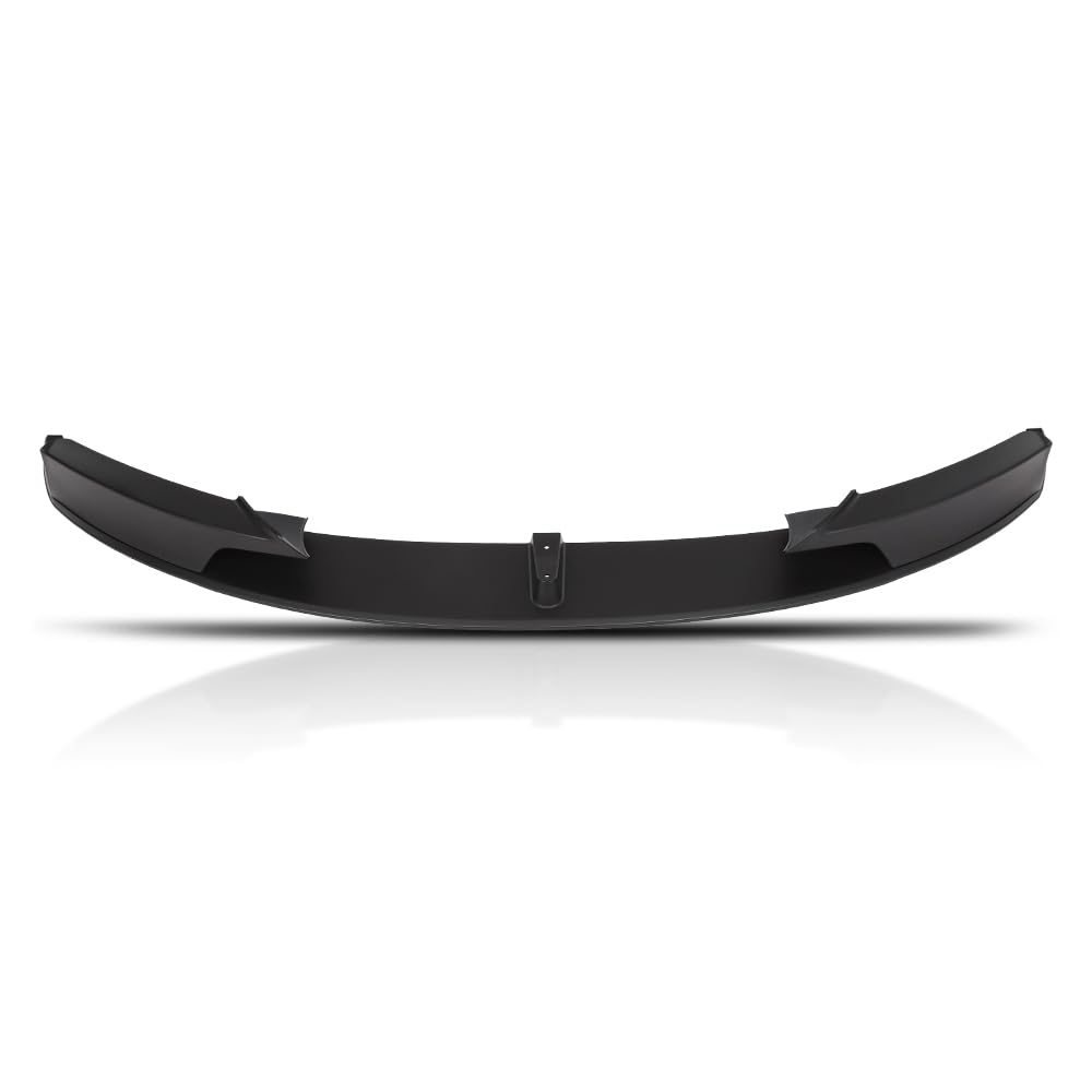 G-PLUS Front Bumper Lip Splitter Spoiler Fit BMW 3 Series 4 Door Sedan and 5 Door Wagon 2012-2018, Not Fit Model with Regular Non-M Sport Bumper Bumper Performance Front Lip Splitter Black
