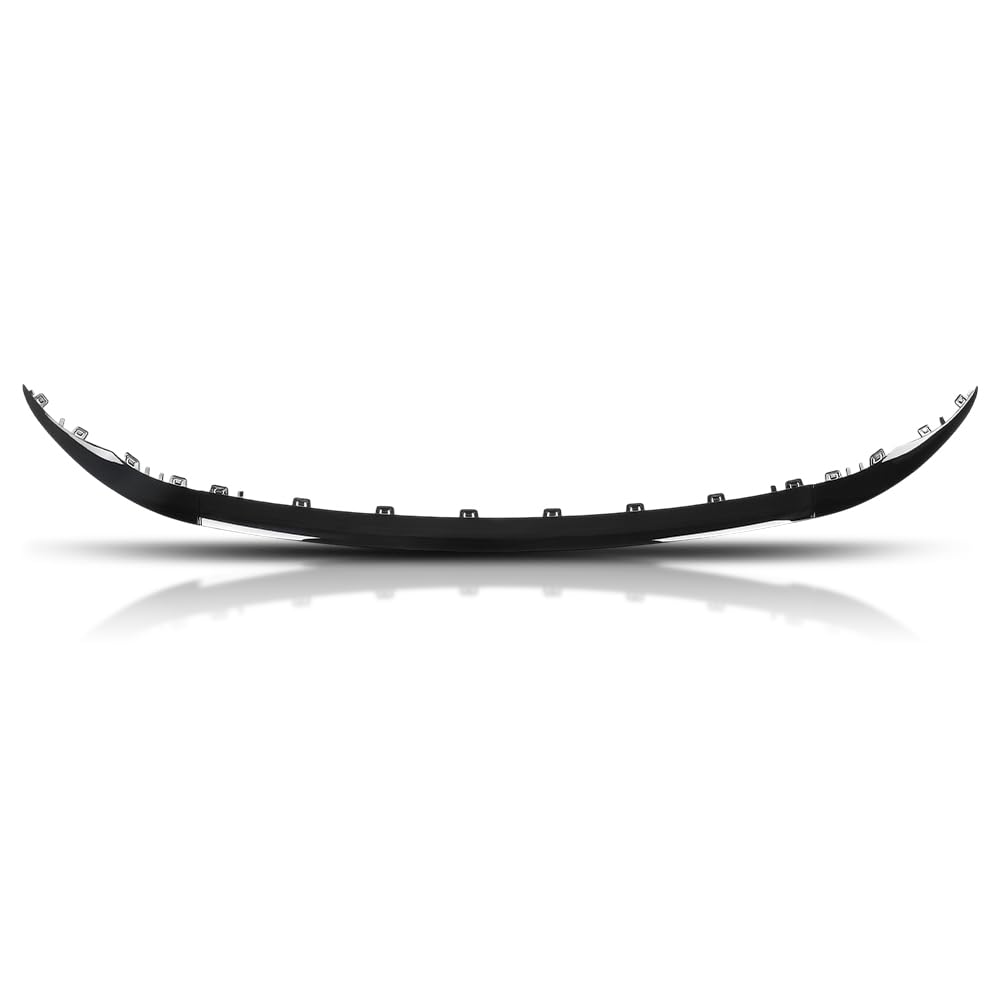 G-PLUS Front Bumper Molding Trim Cover Compatible with Benz C300 2019-2023 For Models With AMG Styling 2058858902, 2058859002 Glossy Black