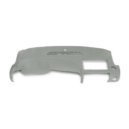 G-PLUS TPE Dash Cover Dashboard Compatible with Chevy Silverado GMC Sierra 2007-2013 Fit Dual Glovebox Style Dashes Gray