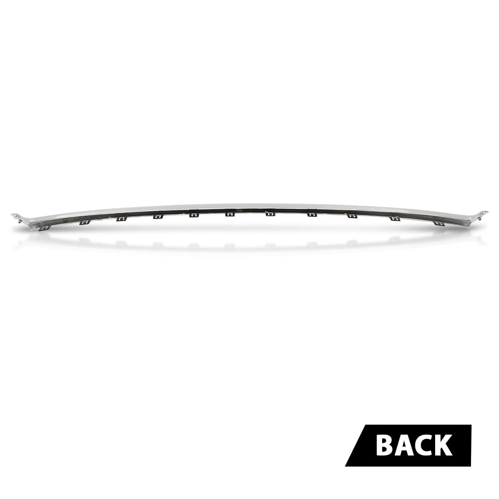G-PLUS Front Lower Bumper Grille Molding Trim, Compatible with Lincoln MKZ 2017-2020, HP5Z-8419-AB, HP5Z8419AB, FO1044118