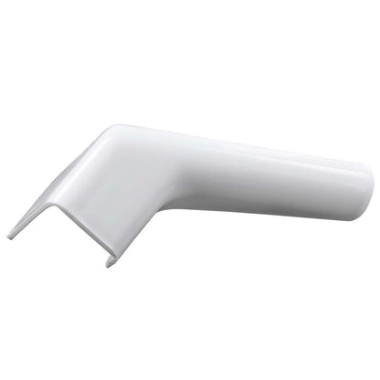 G-PLUS RV Rain Gutter Spout Long Version Left and Right Side White 3 1/2" Long 4 PCS